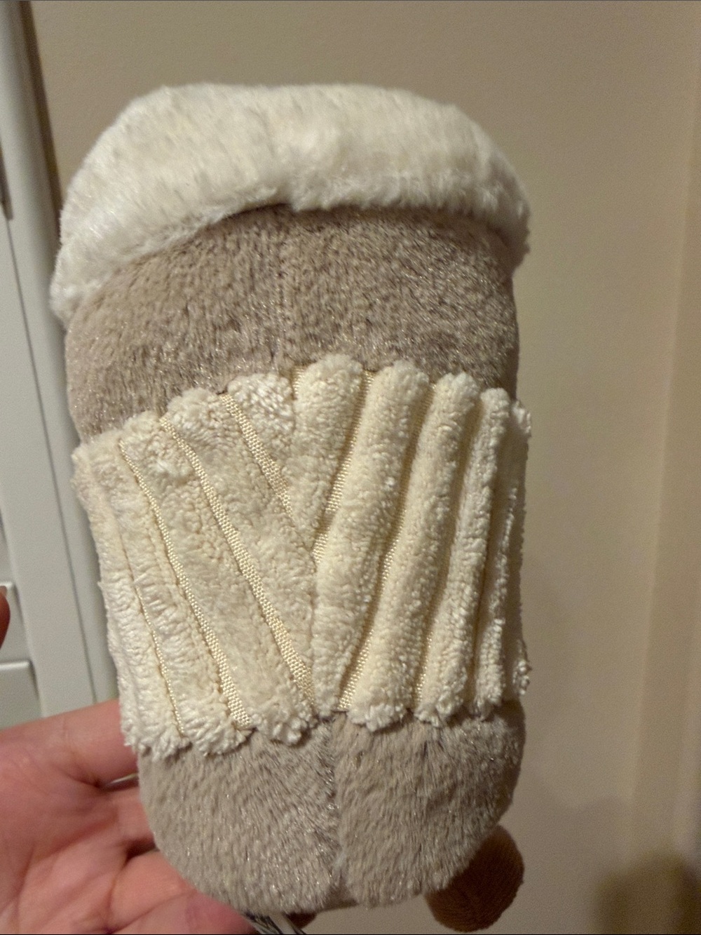 Jellycat Cream and Brown Cozy Cup Plush - Picture 2 of 3